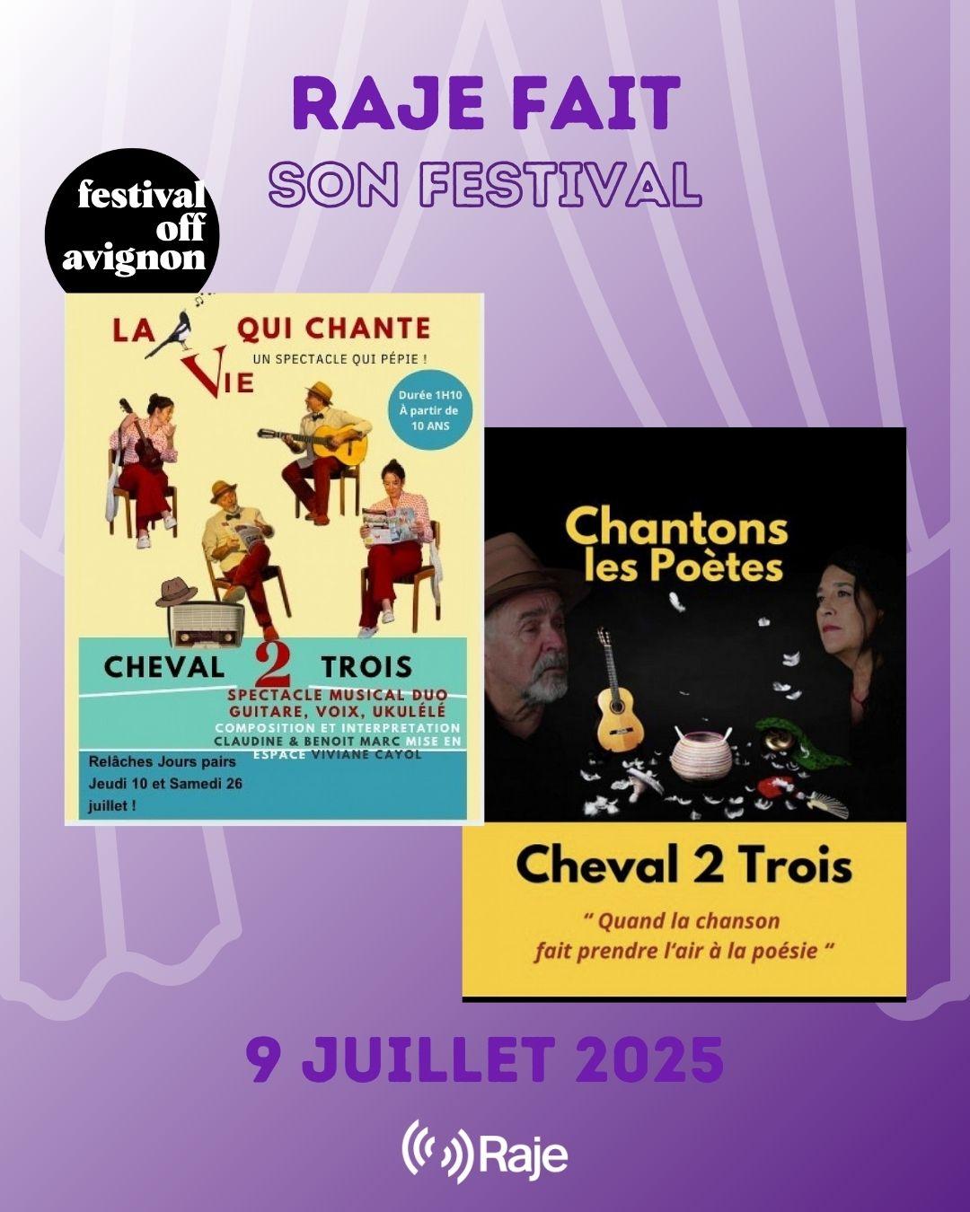 RAJE FAIT SON FESTIVAL JOUR #9 Benoît Marc pour CHANTONS LES POETES et LA VIE QUI CHANTE